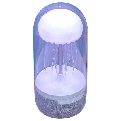 Creative Colorful Jellyfish Lamp with Bluetooth-Compatible Speaker Hifi Stereo Floating Jellyfish Speaker 1800Mah Color Changing