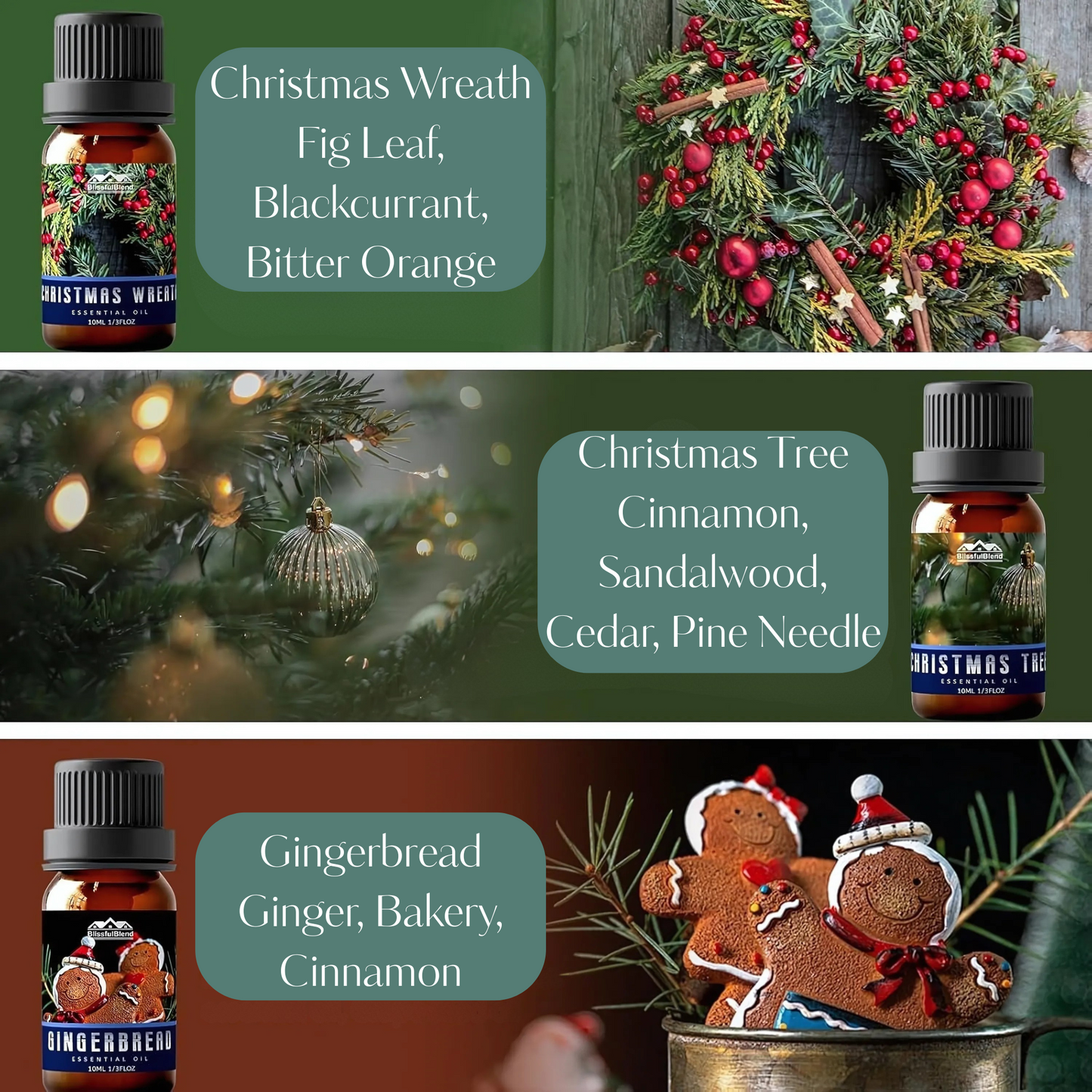 Winter Essential Oils Set
