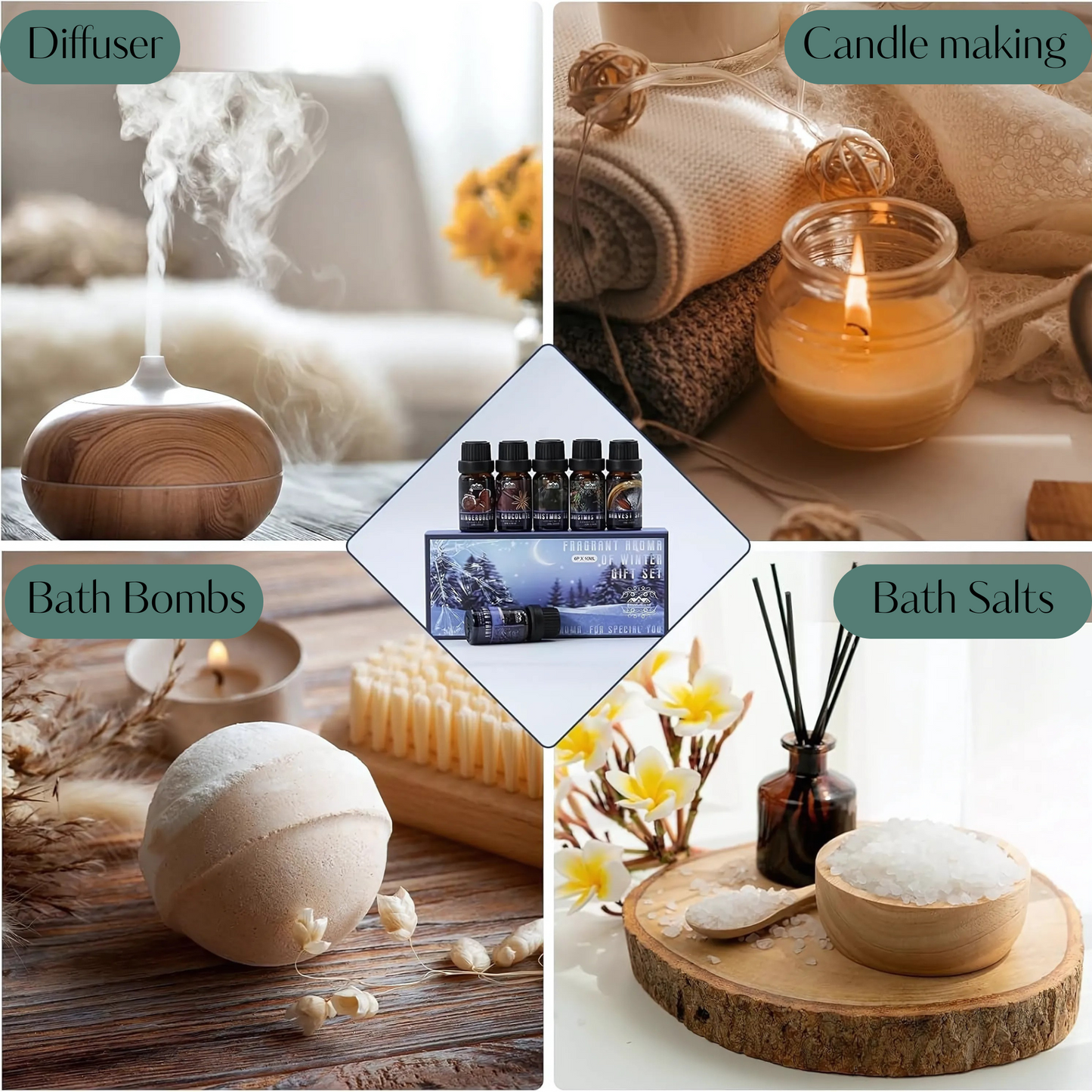 Winter Essential Oils Set