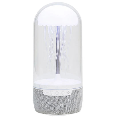 Creative Colorful Jellyfish Lamp with Bluetooth-Compatible Speaker Hifi Stereo Floating Jellyfish Speaker 1800Mah Color Changing